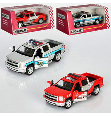 Машина метал. Chevrolet Silverado (KT5381WPR)